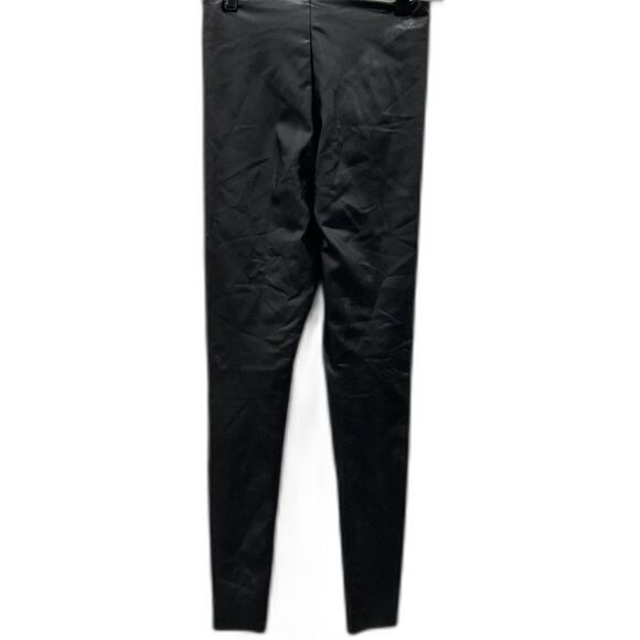 Joie Seamless Hem Stretch Fit Faux Leather Pull-On Leggings - Size Small - NWT - Picture 1 of 3